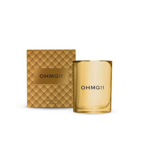 OhMG!! Gold 200g Candle